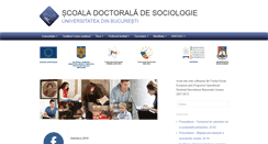 Desktop Screenshot of doctorat-sociologie.ro
